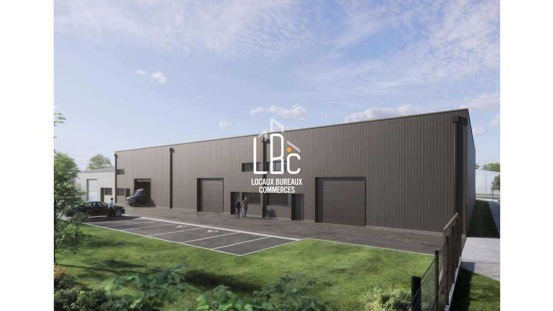 À vendre local neuf 306m² Z.A de la Nivardière