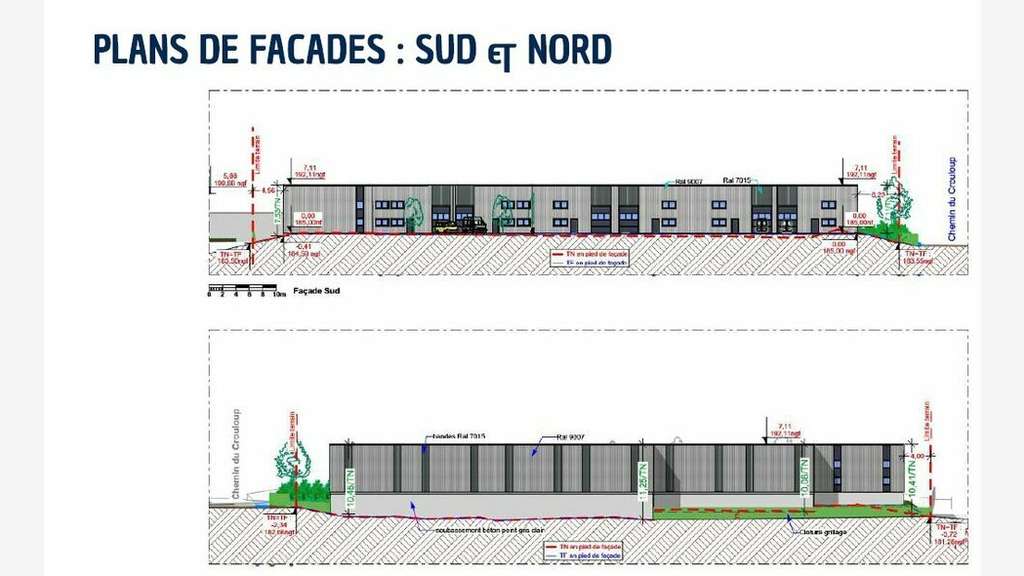 Local d'activité dès 135m² à vendre à Quincieux