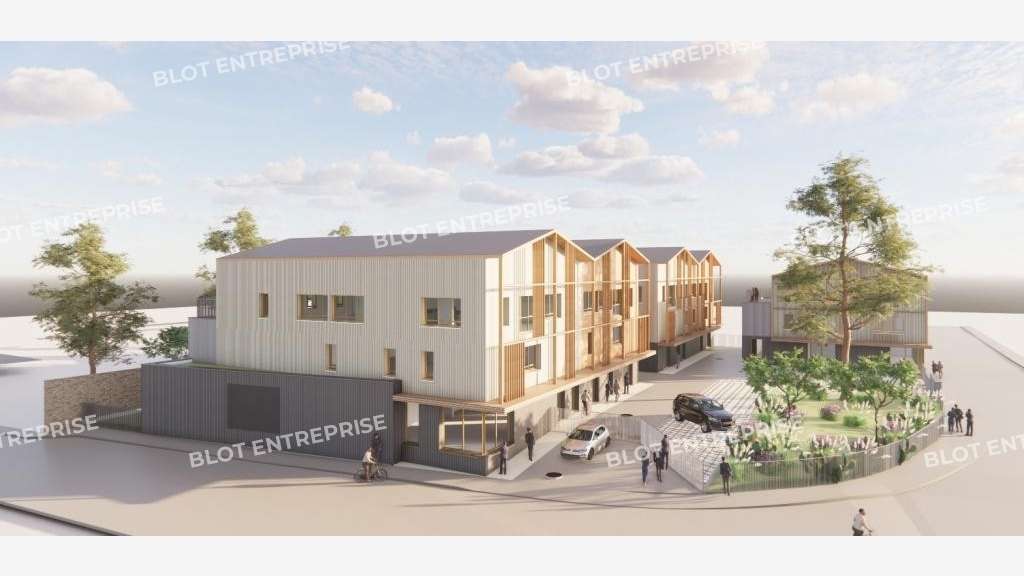 Vente 5 cellules d'activités neuves 522m² à Rezé