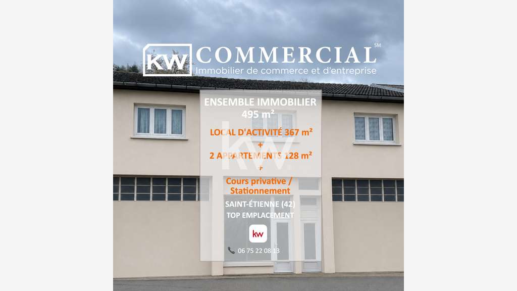 Ensemble immobilier 495m² Saint-Étienne Terrenoire