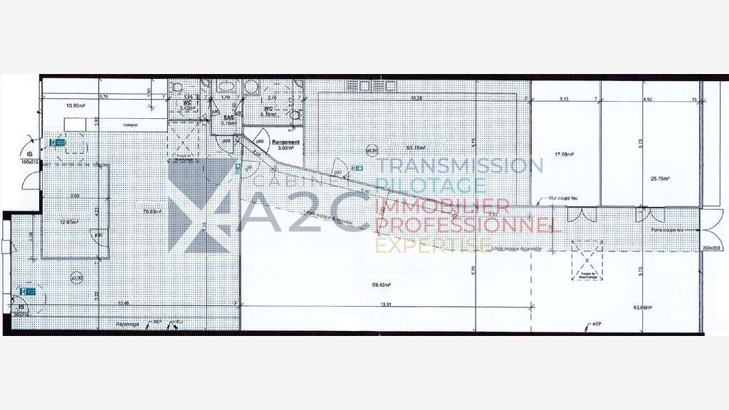 À VENDRE LOCAL DACTIVITÉ / COMMERCIAL DE 663 M² SA