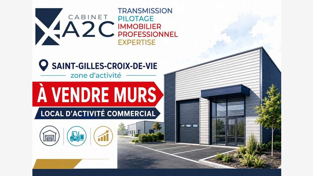À VENDRE LOCAL DACTIVITÉ / COMMERCIAL DE 663 M² SA