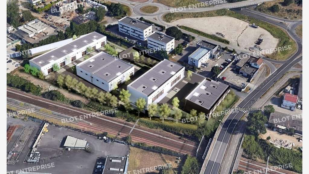A vendre locaux d'activités 290m² à Saint-Herblain