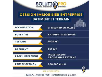 Vente Locaux d'activités - Entrepôts à Saint-Médard-en-Jalles