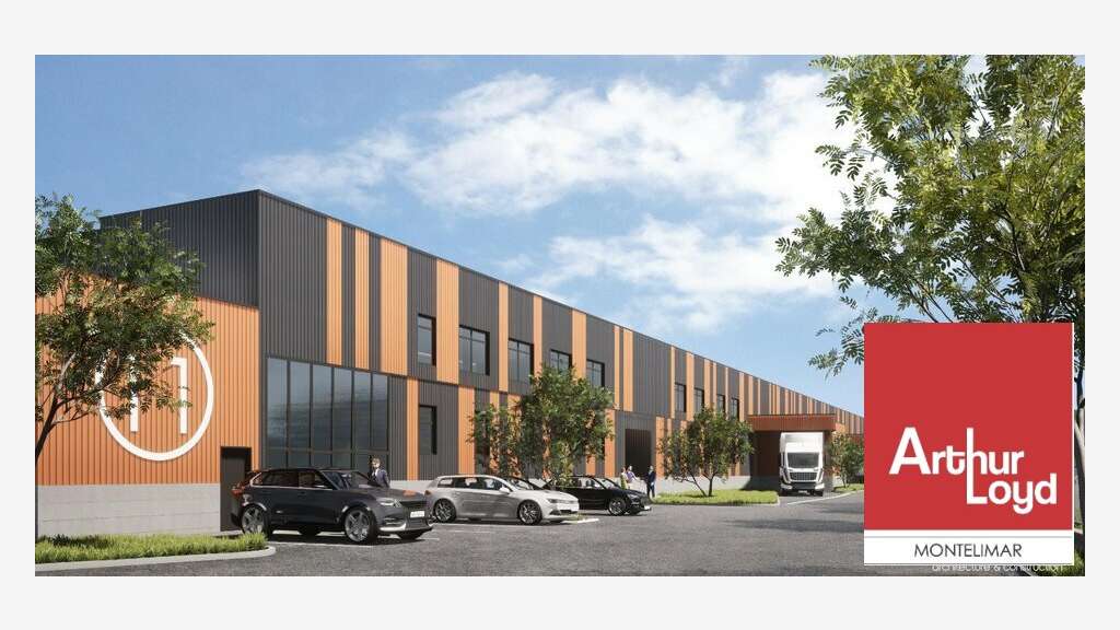 Locaux d'activité 1313m² à vendre Montélimar Nord