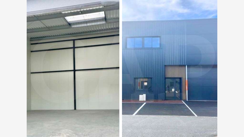A vendre local d'activité neuf 125m² à Vannes