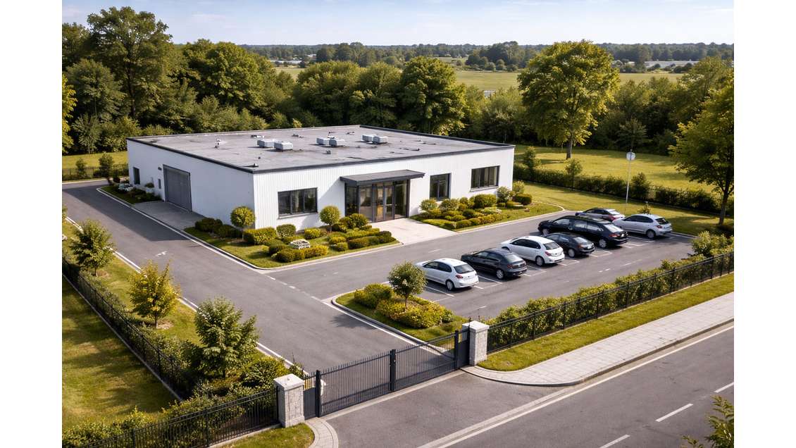 Site industriel bâtiment + terrain constructible -