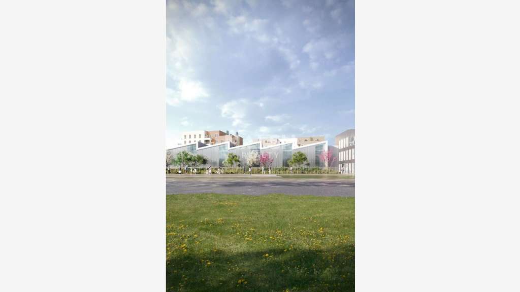 Bâtiment d'activités neuf indépendant de 1441 m² s