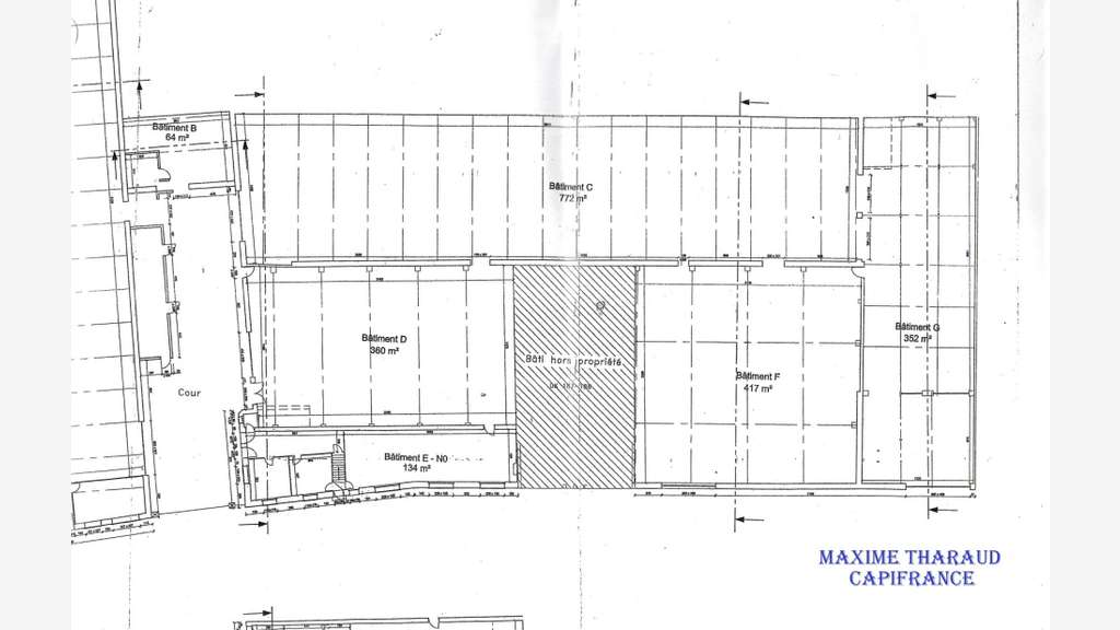A vendre local industriel de 360m² à Vierzon (18)