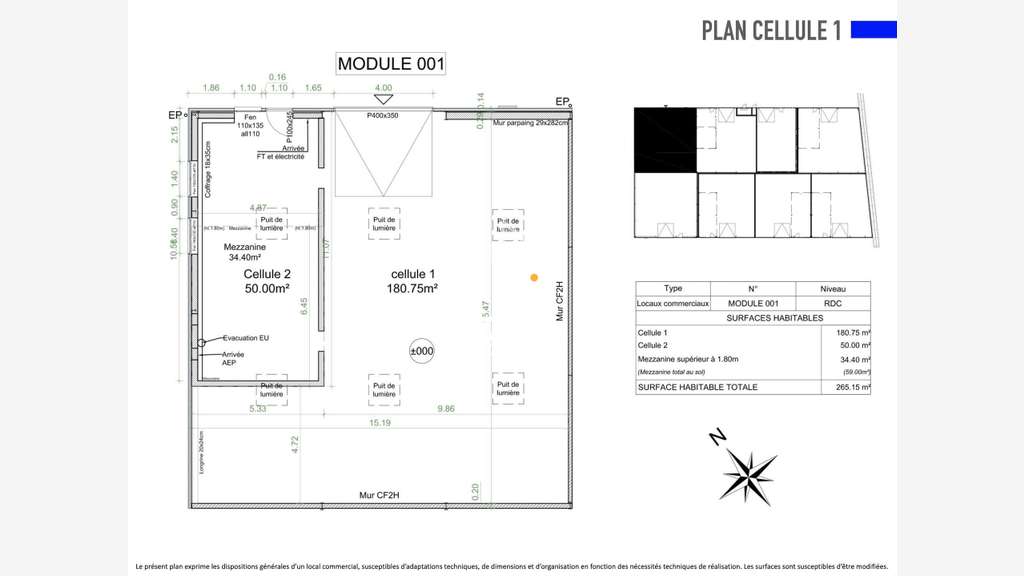 Vente local d'activité 2041m² à Pont-Saint-Martin