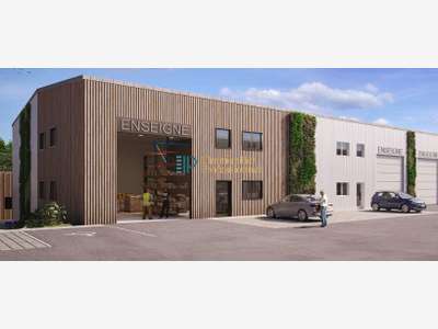 Vente local d'activité neuf 171m² Kervignac