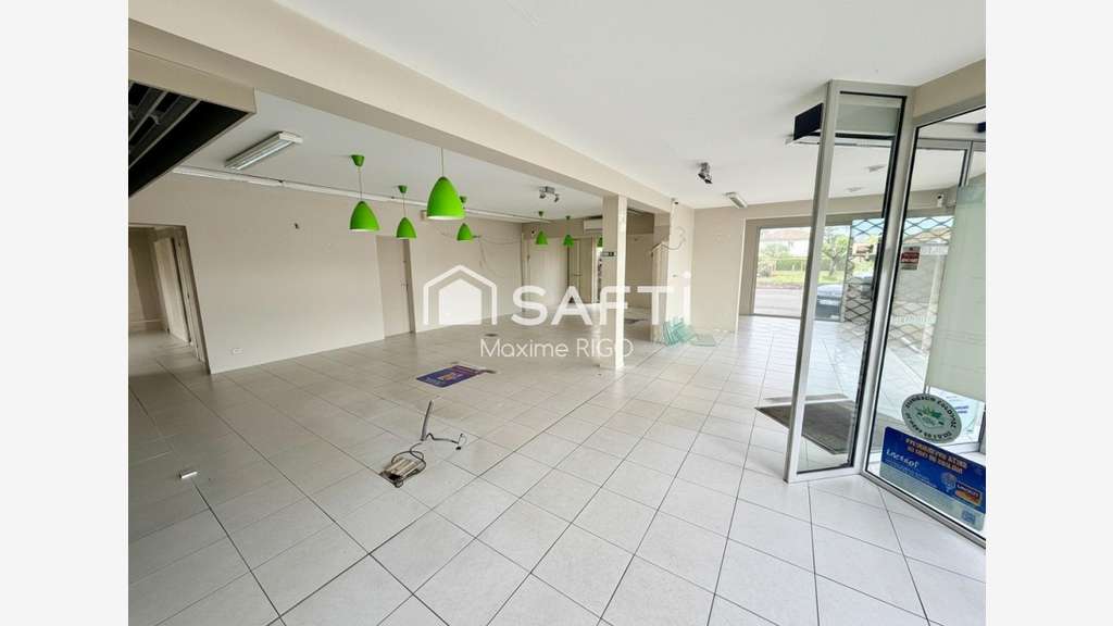 Local 190m² avec parking 10 places à Marmande