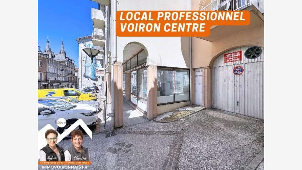 Murs local 88m² à vendre à l'entrée de Voiron