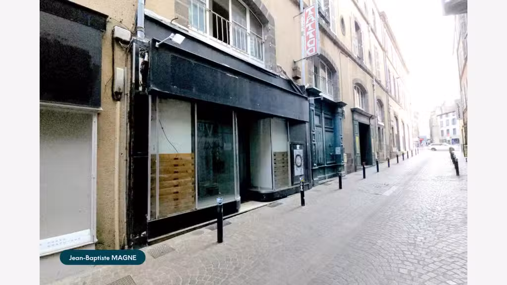 Vente local rue Sainte-Claire à Clermont-Ferrand