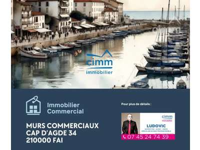 Vente Locaux commerciaux - Boutiques à Agde