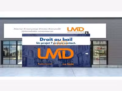 AV local commercial 70m² grande réserve Aix en Pce