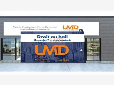 AV local commercial 70m² grande réserve Aix en Pce