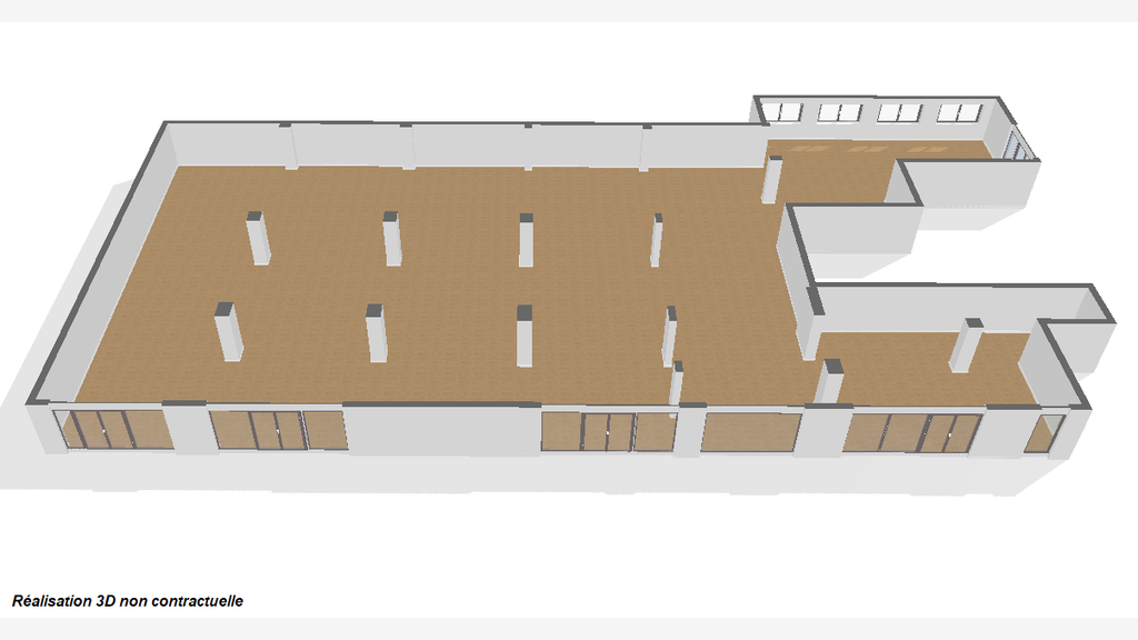 Murs commerciaux 750m² à vendre à Angers