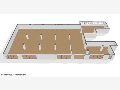 Murs commerciaux 750m² à vendre à Angers