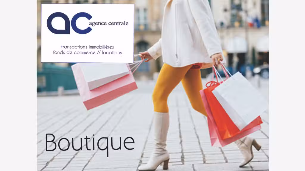 Boutique d'angle avec réserve secteur St Mo