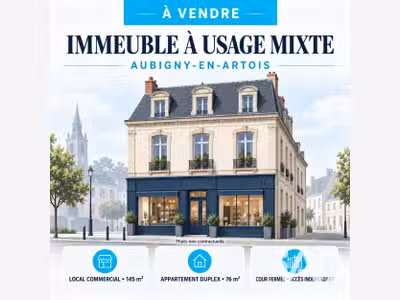 Local commercial à Aubigny-en-Artois