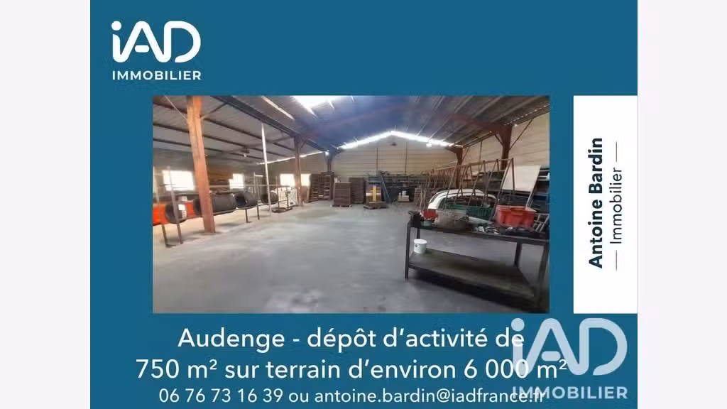 Vente dépôt d'activité pro de 750m² à Audenge