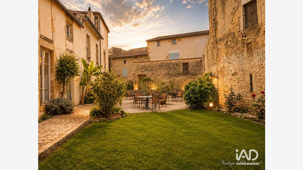 Vente FDC et murs hôtel de charme 702m² à Aulnay