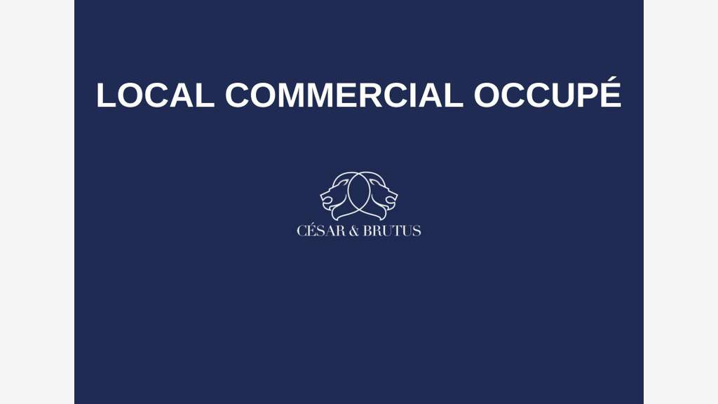 Idéal investisseur - Murs commerciaux loués - r