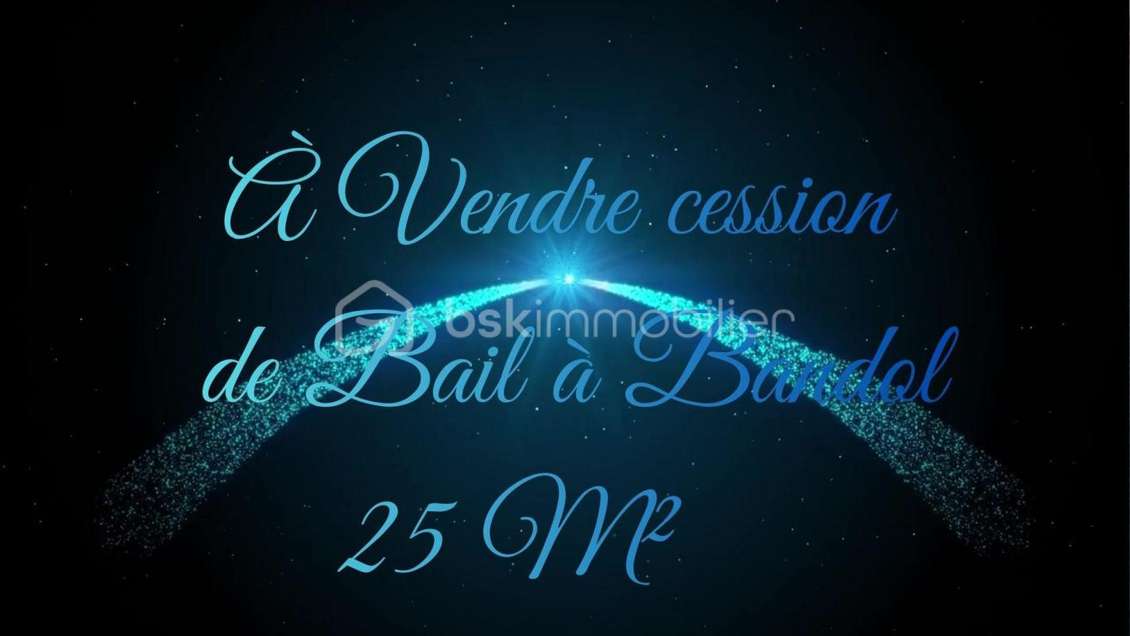 Cède bail local commercial 25m² Bandol empl idéal