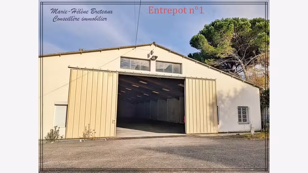 Local 1880m² à vendre zone classée ZRR à Barbaste