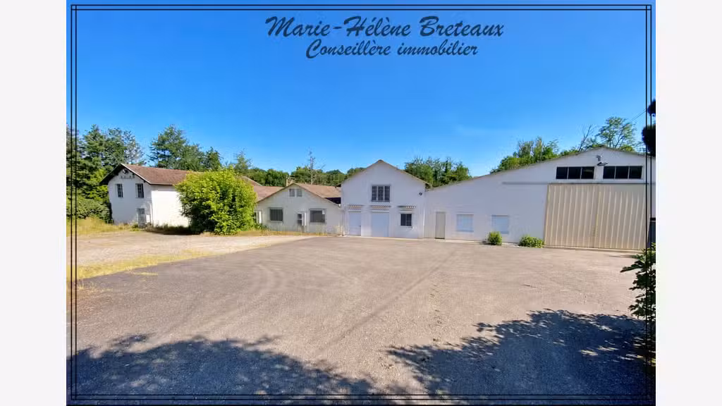 Local 1880m² à vendre zone classée ZRR à Barbaste