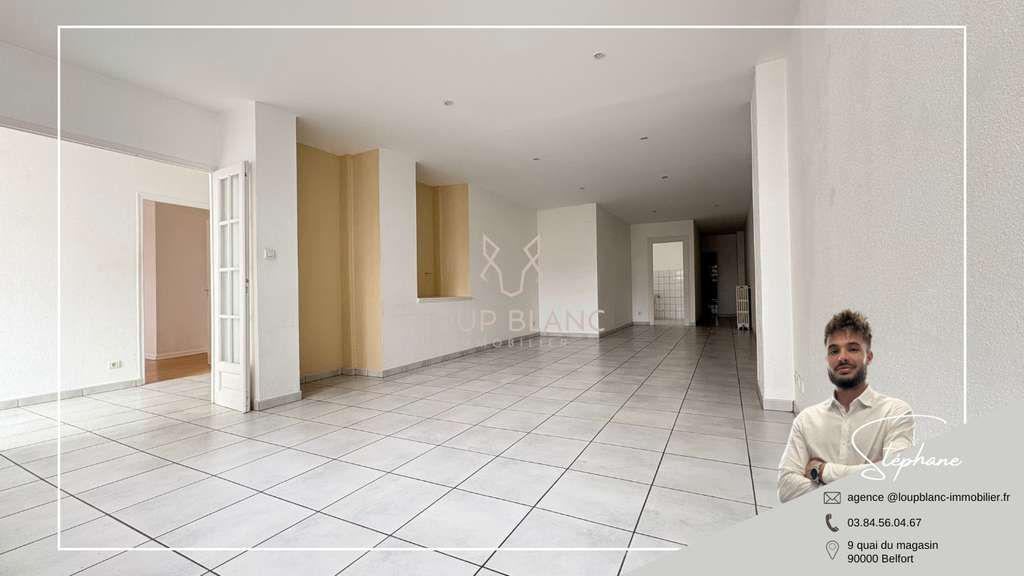 AV local commercial 125,5m² bien placé à Belfort