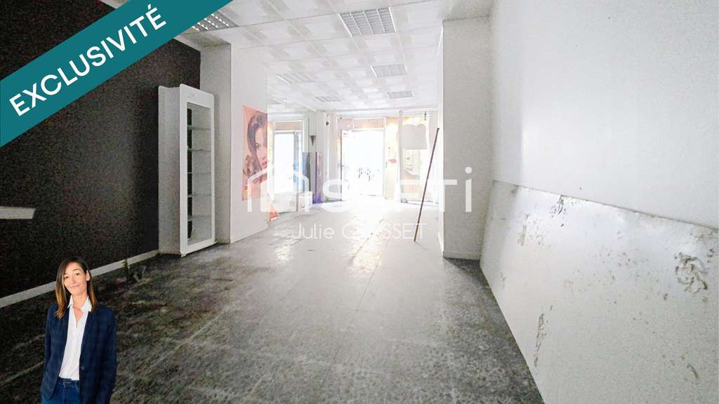 AV local commercial + appart 103m² Béziers centre