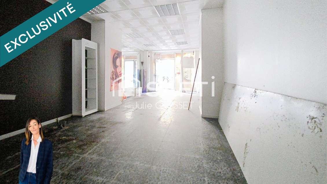 LOCAL COMMERCIAL AVEC APPARTEMENT CENTRE VILLE