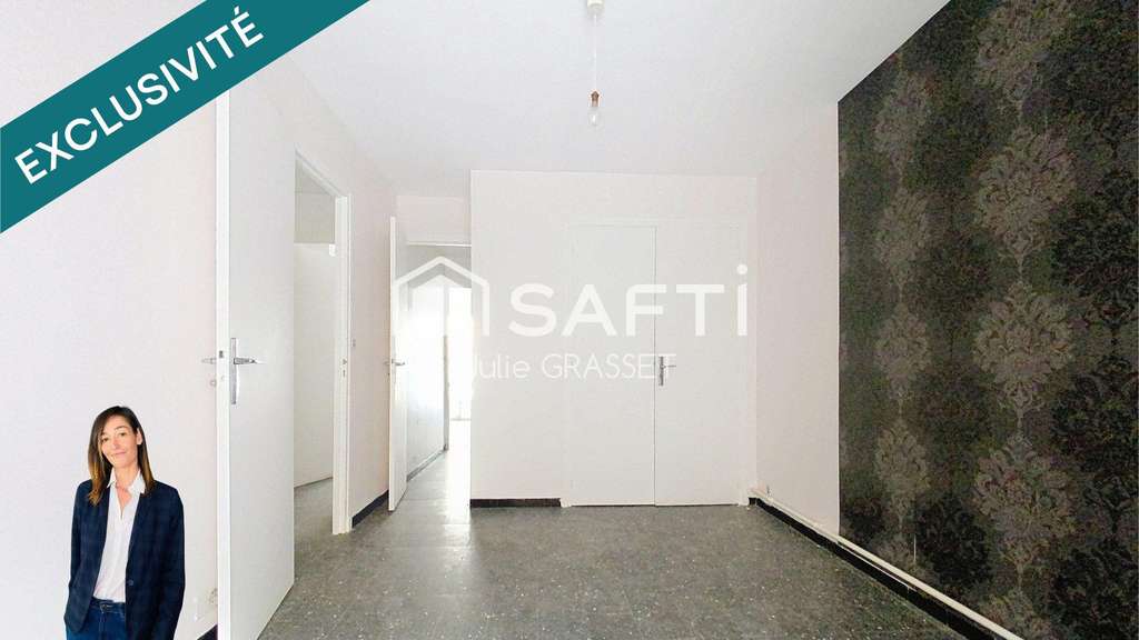 AV local commercial + appart 103m² Béziers centre
