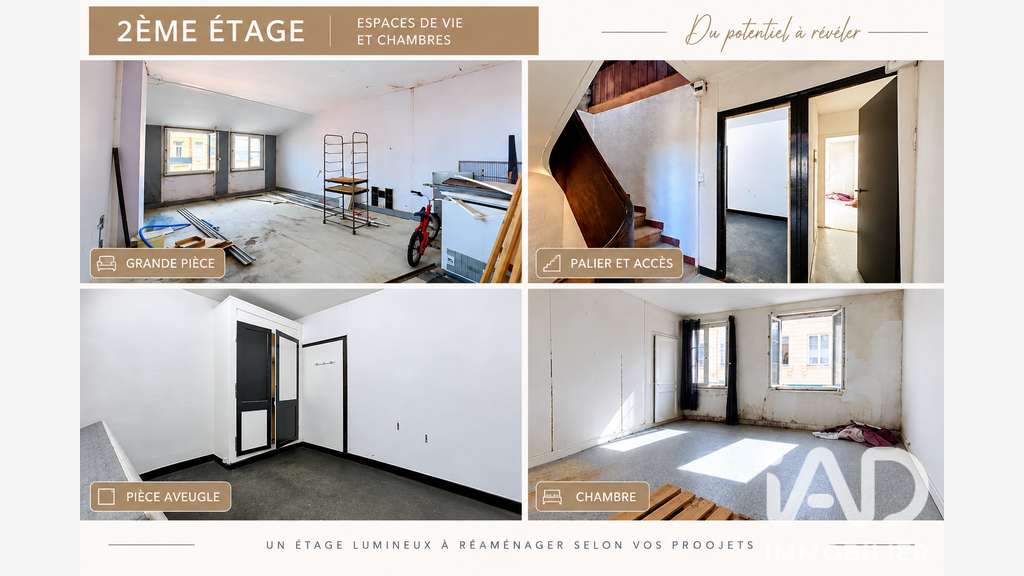 Vente local commercial libre de 180m² à Bolbec