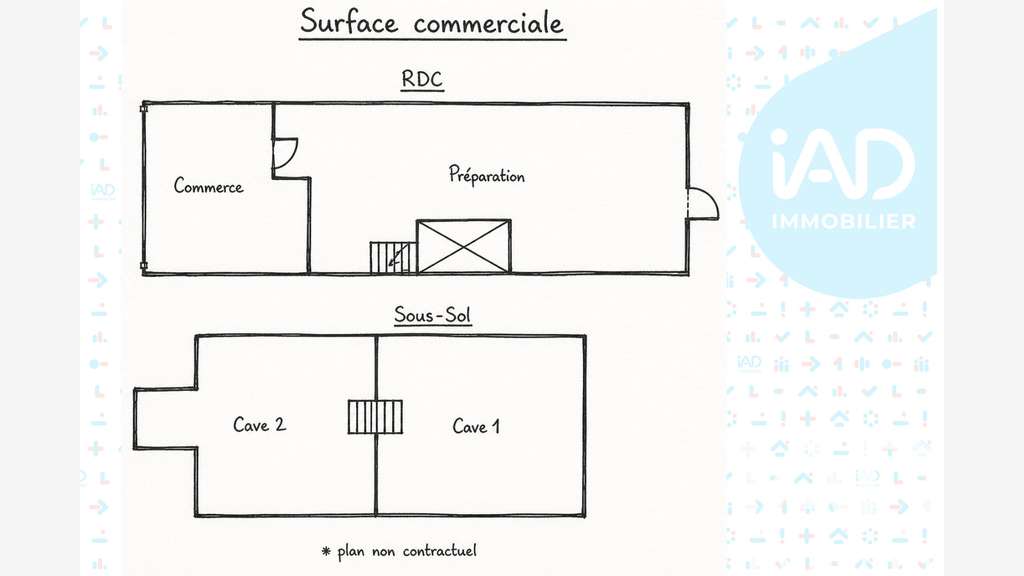 Vente local commercial libre de 180m² à Bolbec