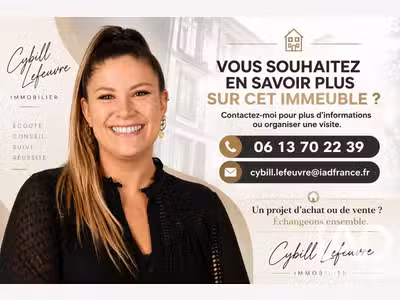 Vente local commercial libre de 180m² à Bolbec