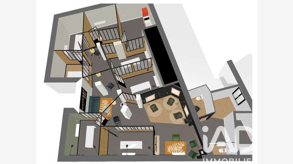 Cède local commercial 160m² à Bordeaux Chartrons