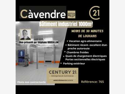 Vente bâtiment 1000m² Région Bourg en Bresse