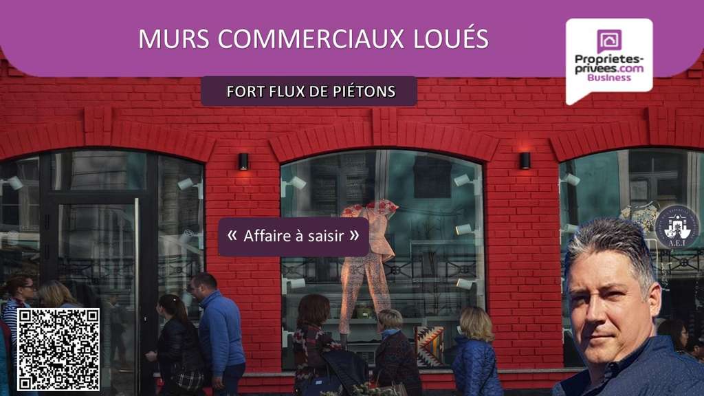Murs commerciaux loués 210m² à Bourg-en-Bresse