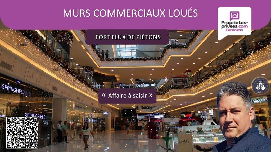 Murs commerciaux loués 210m² à Bourg-en-Bresse
