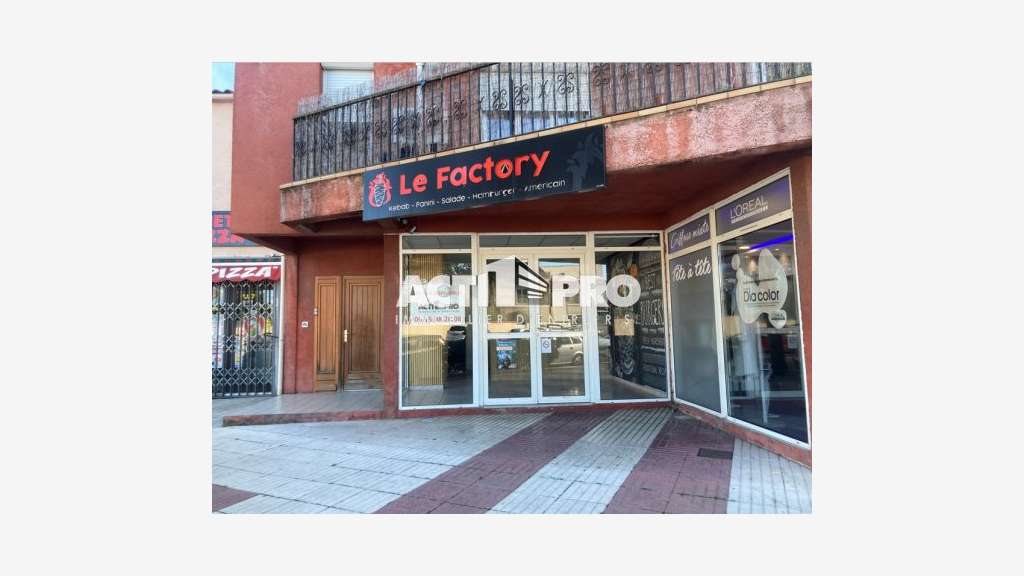 Vente local commercial 40m² à Canet-en-Roussillon