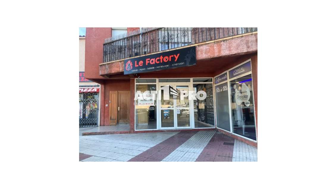 Vente local commercial 40m² à Canet-en-Roussillon