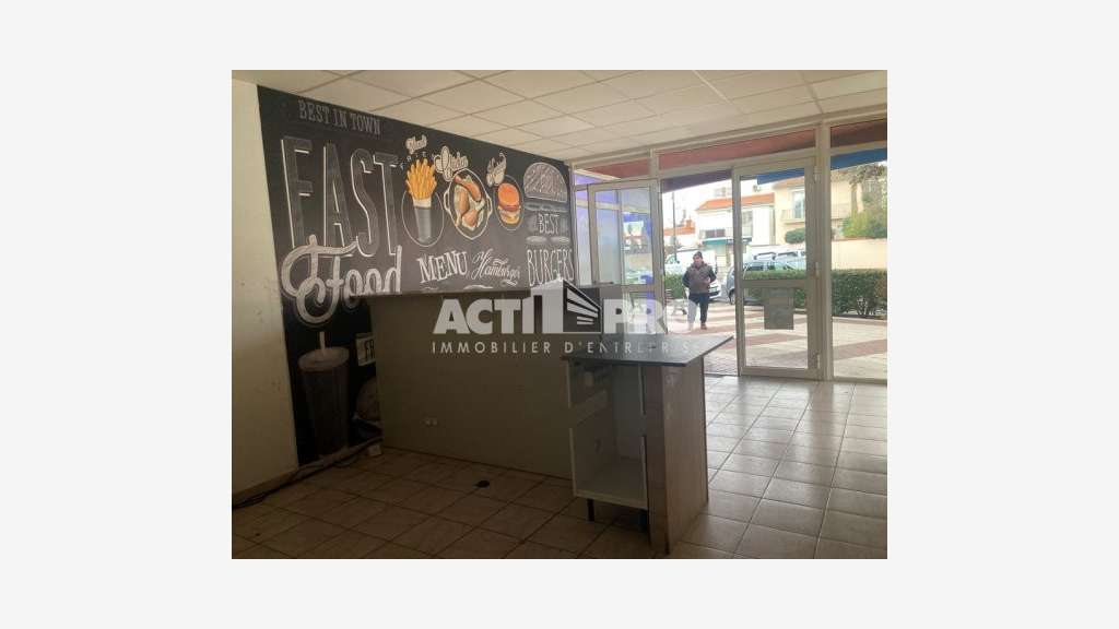 Vente local commercial 40m² à Canet-en-Roussillon