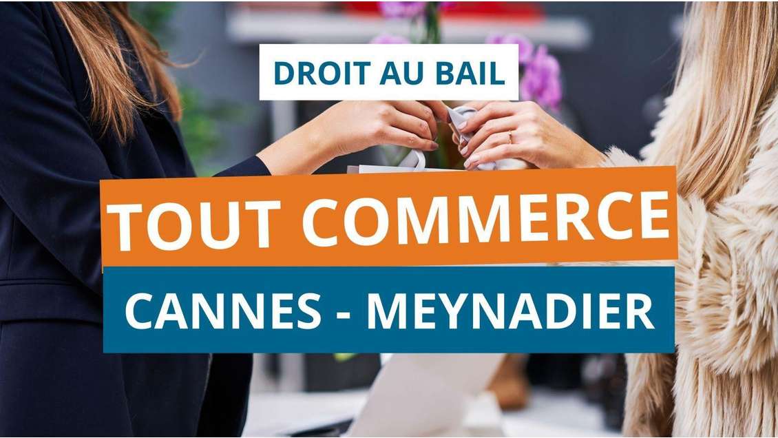 Vente droit au bail 43m² empl N°1 à Cannes