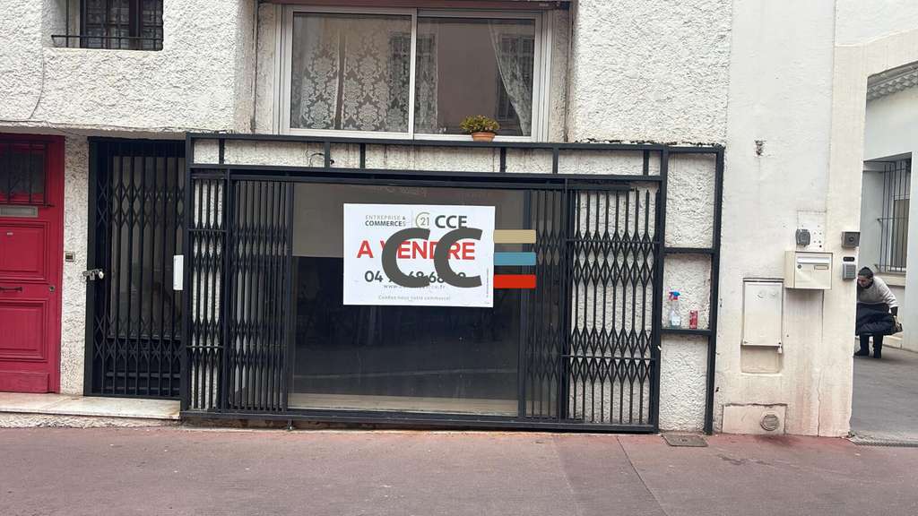 A vendre murs commerciaux libres 72m² à Cannes