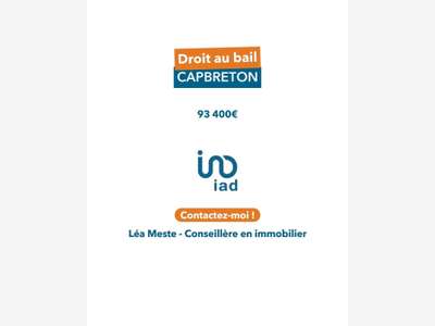 Local commercial à Capbreton