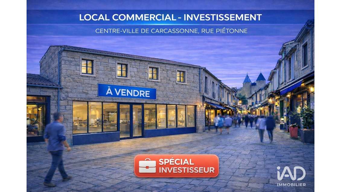 Murs commerciaux à Carcassonne
