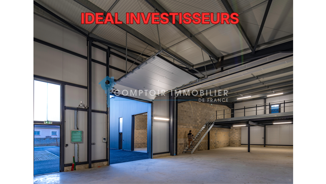 Bâtiment industriel à vendre à 30min de Toulouse